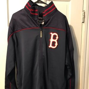 Boston Red Sox Majestic Jacket zip up Men L size